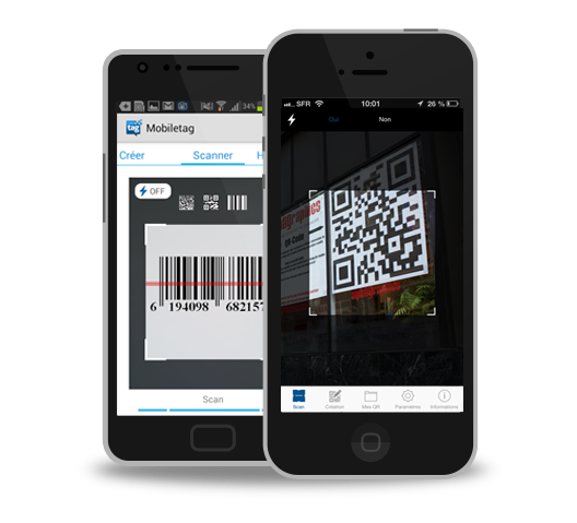 Scannez des QR Codes avec Mobiletag